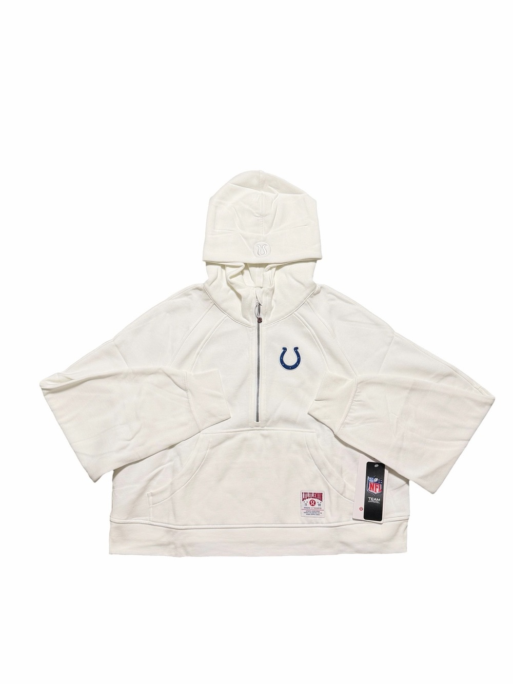 Lululemon Indianapolis Colts Scuba Oversized Half-Zip Hoodie NWT XL/XXL